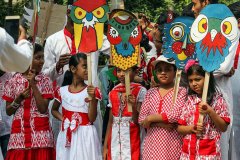Bengali New Year, бенгальский Новый Год 2017 (পহেলা বৈশাখ) в Бангладеш, Pohela Boishakh, город Дакка