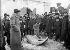 Как это было - Сбрасывание колоколов с колокольни Староторжского монастыря, 1930 год, Галич, Костромской губернии