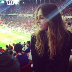 Самые красивые девушки России, футбольные фанатки, ekaterinadinn