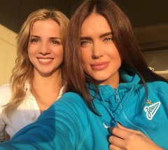 Самые красивые девушки России, футбольные фанатки, Ionina Julia