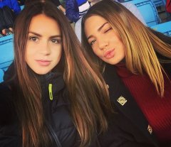 Самые красивые девушки России, футбольные фанатки, Александра