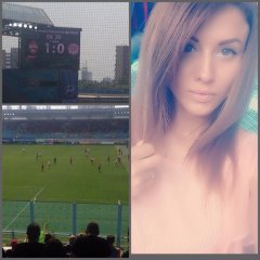 Самые красивые девушки России, футбольные фанатки, Елена Хмелевская