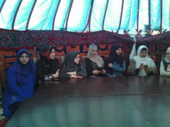 Выпускницы, девушки, девочки 2017. Махачкала, посетили кихляр 40 асхабов, крепость Нарын-кала 2.jpg