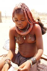 Химба, Намибия. Здесь живут самые красивые женщины Африки. 12.jpg