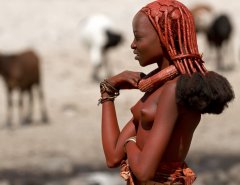 Химба, Намибия. Здесь живут самые красивые женщины Африки. 18.jpg