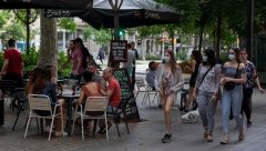 street café in Barcelona, which is currently in Phase 1-rospersonal-Mikhaylov-Evgeny-Matveevich-Immigration-Agent-Moscow.JPG