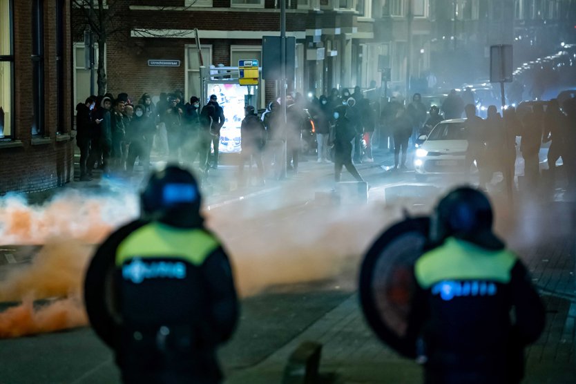 Rotterdam, Netherlands. Riots against the curfew imposed in the country-visa-news-rospersonal-Mikhaylov-Evgeny-Matveevich-Immigration-Agent-Moscow.jpg