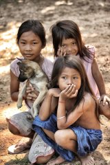 Девочки Камбоджи Girls and teenagers of Cambodia 195.JPG